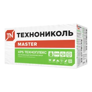 Плиты пенополистирольные экструзионные ТЕХНОПЛЕКС/TECHNOPLEX 1180х580х100-L (4 пл) (0,27376м3)